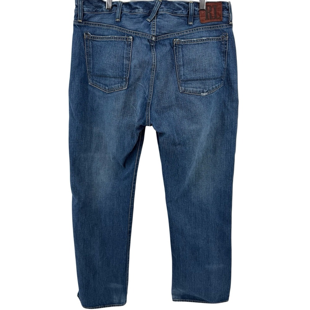 Polo Ralph Lauren Mercer Low Rise Button Fly Jeans Men's 40x32 Straight Leg